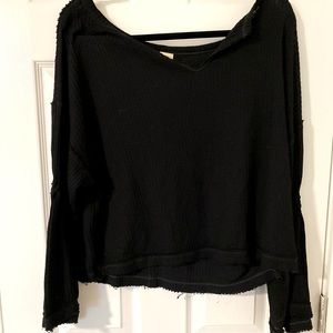 We The Free Waffle Knit Top